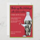 Invitation au cocktail "Shake Up The Holidays" (Devant)