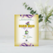 Invitation au code QR du mélangeur d'entreprise Ma (Debout devant)