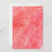 Invitation au coeur aquarelle (Dos)