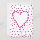 Invitation au coeur pétale (Devant)