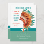 Invitation au coiffeur indien (Devant / Derrière)