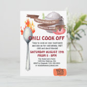 Invitation au concours de chili (Debout devant)