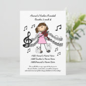 Invitation au considérant Anna's Violin - Révisé (Debout devant)