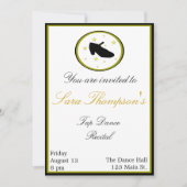 Invitation au considérant de danse du robinet (Devant)