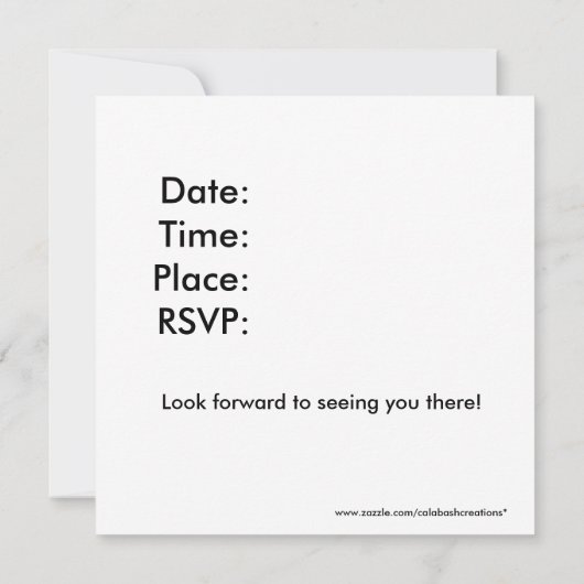 Invitation au considérant de piano (Dos)