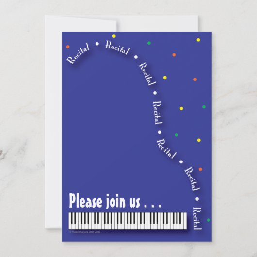 Invitation au considérant de piano (Devant)