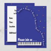 Invitation au considérant de piano (Devant / Derrière)