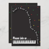 Invitation au considérant de piano (Devant / Derrière)