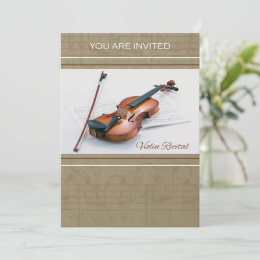 Invitation au considérant de violon (Debout devant)