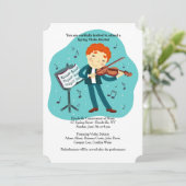 Invitation au considérant de violon (Debout devant)