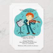 Invitation au considérant de violon (Devant / Derrière)