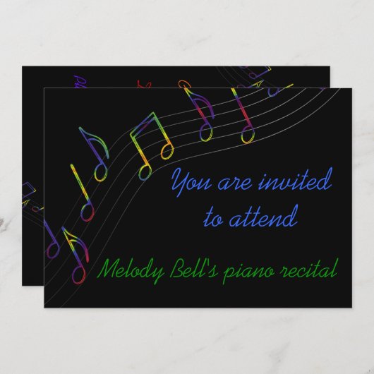 Invitation au considérant musical (Devant / Derrière)