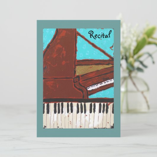 Invitation au considérant Piano (Debout devant)