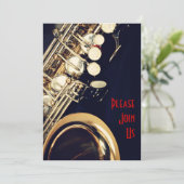 Invitation au considérant Saxophone (Debout devant)