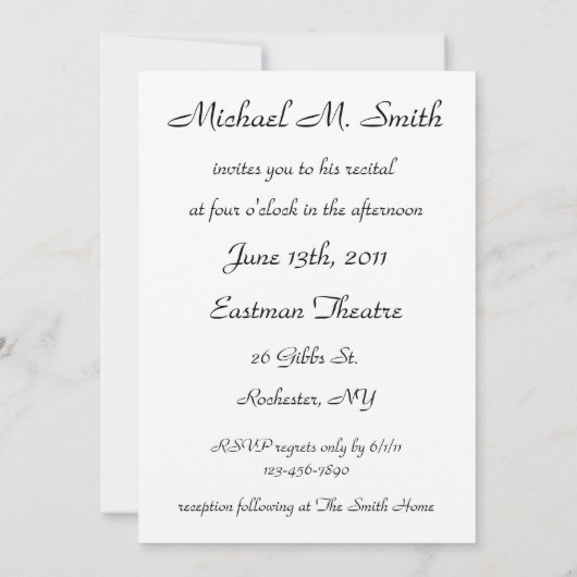 Invitation au considérant - Saxophone (Dos)