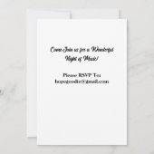 Invitation au considérant Violon (Dos)