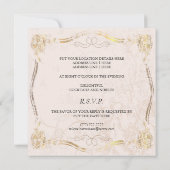 Invitation au Costume Party des années 1920 (Dos)