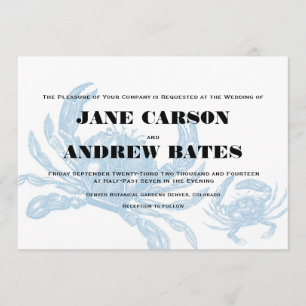 Invitation au crabe bleu