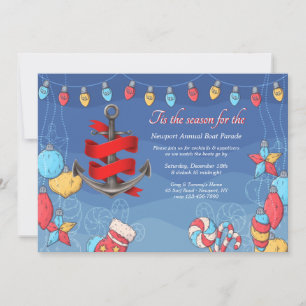 Invitation au Défilé de Bateaux de Noël
