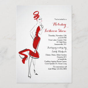 Invitation au défilé de mode In Vogue