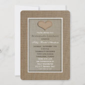 Invitation au déjeuner de la servante d'informatio (Devant)