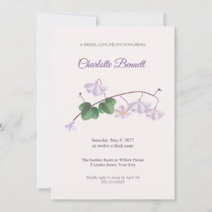Invitation au déjeuner de mariage Ranzania