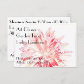 Invitation au déjeuner des dames des cours d'art d (Devant / Derrière)