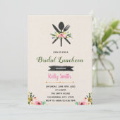 Invitation au déjeuner floral de mariage (Debout devant)