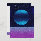 Invitation Au-delà de l'horizon (Devant / Derrière)