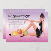 Invitation au dernier enterrement de vie de jeune  (Devant / Derrière)