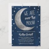 Invitation Au-Dessus De La Lune | BABY SHOWER (Devant)
