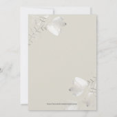 Invitation Au-dessus de la lune Boho Baby shower neutre de ge (Dos)