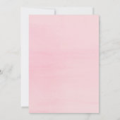 Invitation Au-dessus de la lune de mignonnes étoiles or Baby  (Dos)