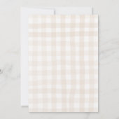 Invitation Au-dessus de la lune Fête de la Révélation de genr (Dos)