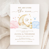 Invitation Au-dessus de la lune Fête de la Révélation de genr