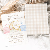 Invitation Au-dessus de la lune Fête de la Révélation de genr