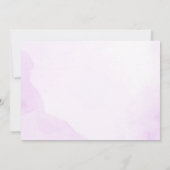 Invitation Au-Dessus De La Mer Premier Anniversaire Sous La M (Dos)