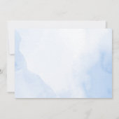 Invitation Au-Dessus De La Mer Premier Anniversaire Sous La M (Dos)