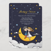 Invitation Au-dessus de l'invitation de dîner de répétition (Devant / Derrière)