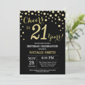 Invitation au diamant du 21e anniversaire de Black (Debout devant)