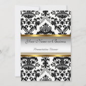 Invitation au dîner annuel de présentation d'affai (Devant)