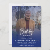 Invitation au dîner d'anniversaire pour les 85 ans (Devant)