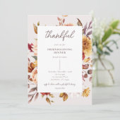 Invitation au dîner de Friendsgiving  (Debout devant)