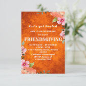 Invitation au dîner de friendsgiving à thème citro (Debout devant)