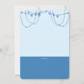 Invitation au dîner de Hanoukka (Dos)