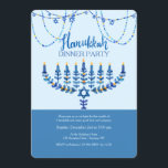 Invitation au dîner de Hanoukka<br><div class="desc">Une belle invitation aquarelle pour un dîner Hanoukka avec menorah dessinée à la main et Star of David, drapage, guirlandes. Conçu par Freepik). () La carte est facile à customiser avec votre libellé, police et couleur de police.() Pas exactement ce que vous cherchez? Tous nos produits peuvent être conçus sur...</div>