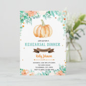 Invitation au dîner de la répétition citrouille d' (Debout devant)