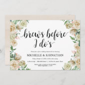 Invitation au dîner de la répétition de mariage du (Devant / Derrière)