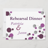 Invitation au dîner de la répétition de points de  (Dos)