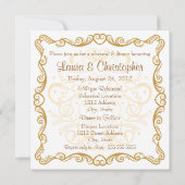 Invitation au dîner de la répétition du couteau de (Dos)